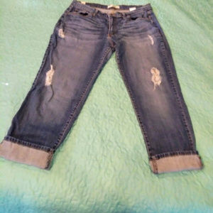 KanCan Cropped Estilo Jeans
